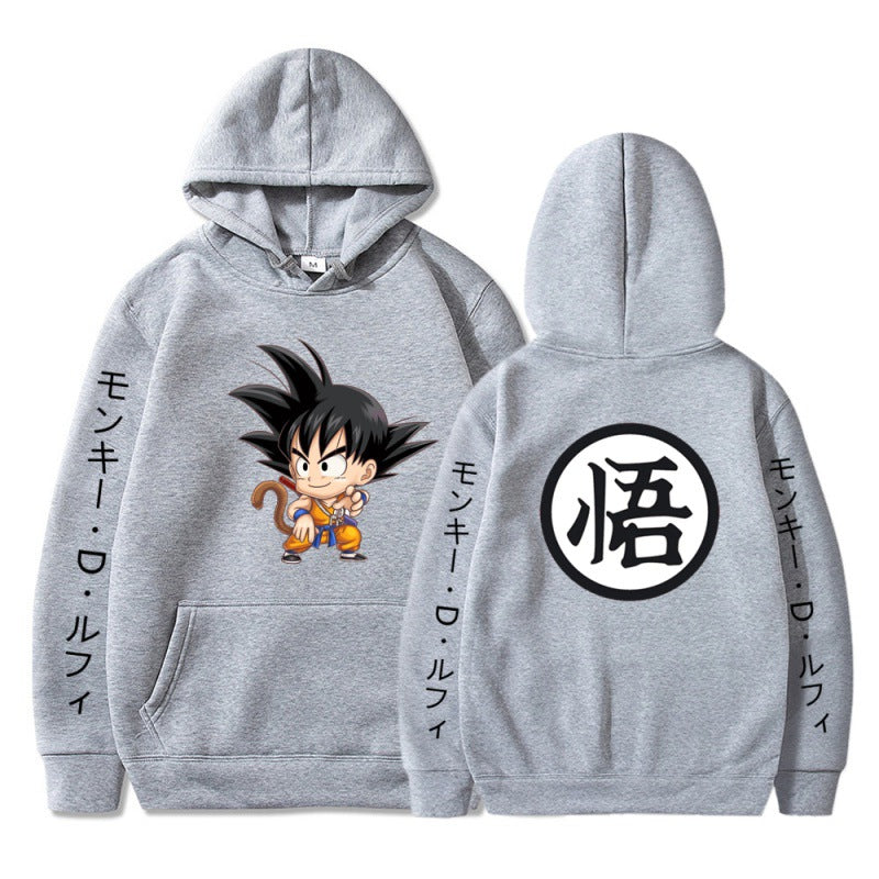 Dragon Ball Z Anime Pullover Hoodie Sweatshirt