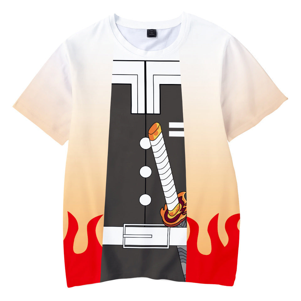 Kimetsu No Yaiba Demon Slayer T-shirt Unisex 3d Printed T Shirt