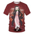 Kimetsu No Yaiba 3d T-shirt Demon Slayer Unisex T Shirt