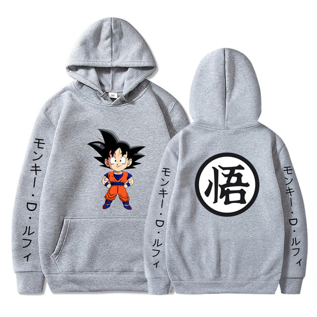 Dragon Ball Z Printed Hoodie Sweatshirt Pullover