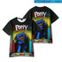 Poppy Playtime Short Sleeve T-shirt Bobby's Game Time 3d T Shirt