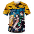 Kimetsu No Yaiba Demon Slayer 3d Printd T Shirt Unisex T-shirt