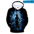 Anime Dragon Ball 3d Digital Printed Hood Sweater Hoodie Pullover Sweatshirt