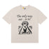 Gallery Dept Letter Printed T-shirt  Cotton T Shirt