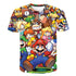 Super Mario3d Print T-shirt Unisex T Shirt