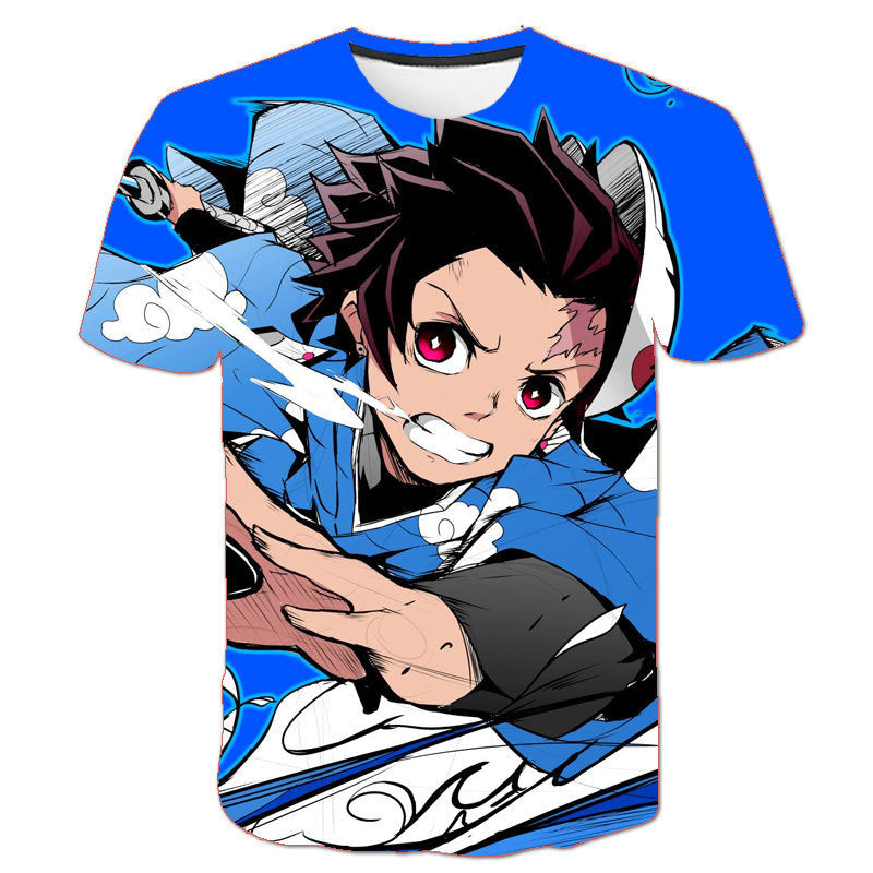 Kimetsu No Yaiba 3d T-shirt Demon Slayer Unisex T Shirt