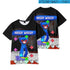 Poppy Playtime Short Sleeve T-shirt Bobby's Game Time Top 3d Digital Printing T Shirt