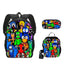 Rainbow Friends Schoolbag  backpack lunch box pencil cases set