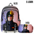 Naruto 3d backpack pencil case set