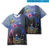 Poppy Playtime Short Sleeve T-shirt Bobby's Game Time 3d T Shirt