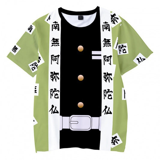 Kimetsu No Yaiba T-shirt Demon Slayer Anime Print 3d T Shirt