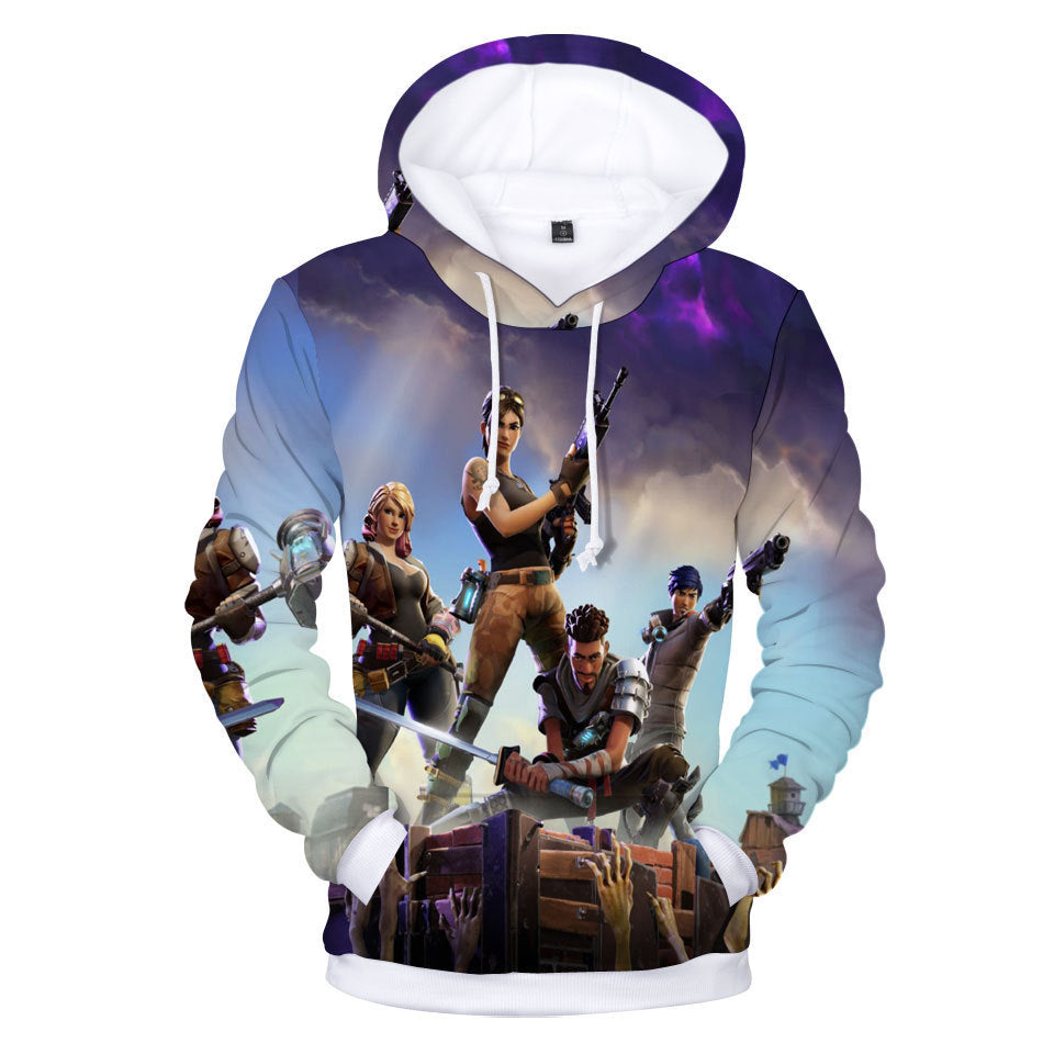 Fortnite 3d Hoodie Sweatshirt Pullover
