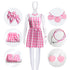 Film Barbie Cosplay Clothing Ken Kenny Barbie Skirt Cosplay Clothing Halloween Performance Clothing