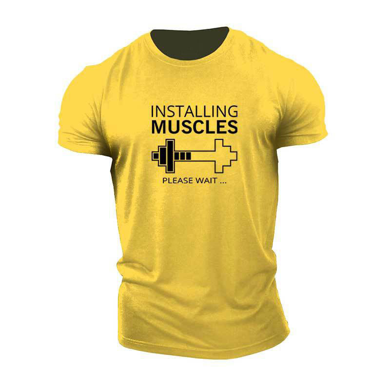 Itness Clothes Men's Breathable Loose T-Shirt Running Top Gym T-Shirt - product image 4