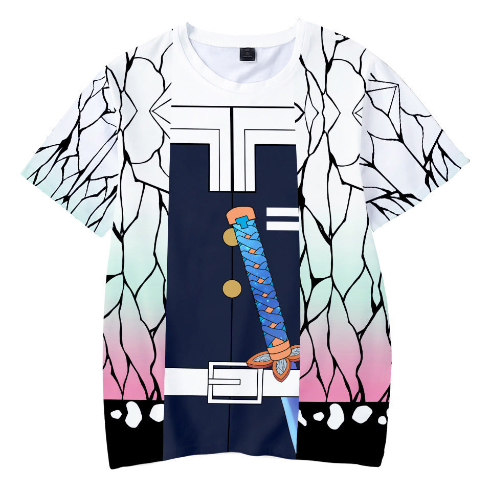 Kimetsu No Yaiba Demon Slayer T-shirt Unisex 3d Printed T Shirt