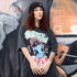 Gallery Dept Flame Earth Graffiti Cotton T-shirt