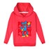 Boys Girls Casual Sweatshirt Poppy Play Time Children And Teens Hooded Sweater Pullover Hoodie