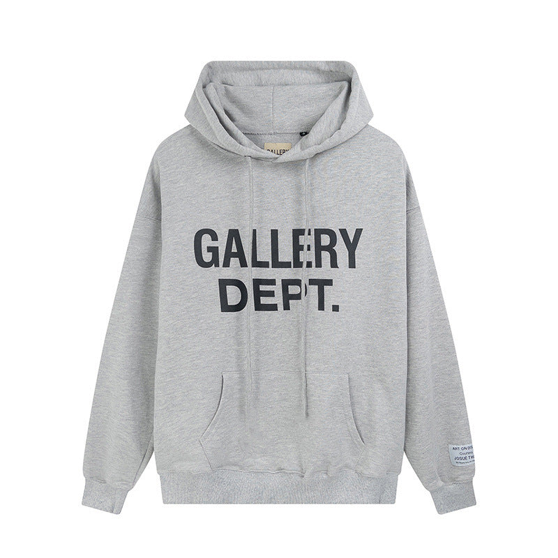 Gallery Dept Hoodie Heavy Terry Pullover Sweatshirt