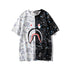 Bape Ape Shark Printed T Shirt