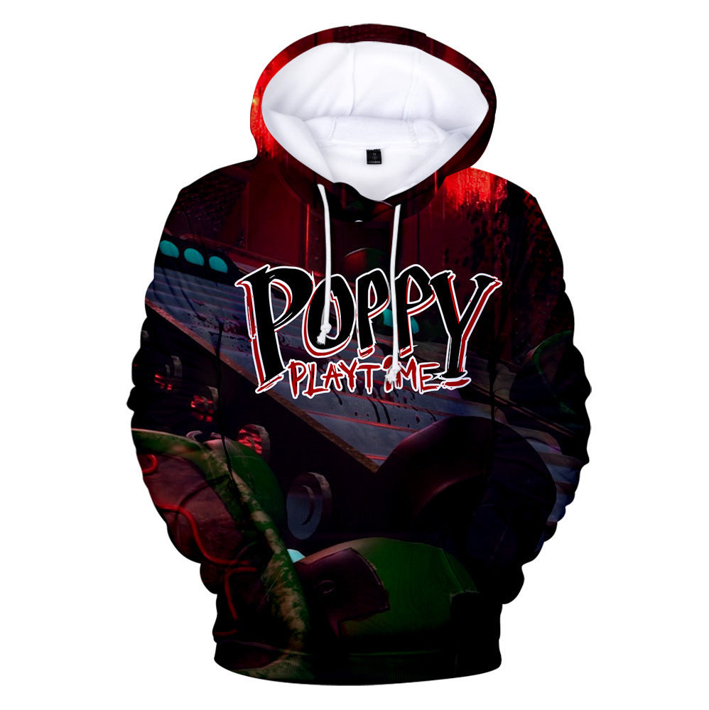 Poppy Playtime Huggy Wuggy Hoodie Sweatshirt Pullover