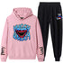 Poppy Playtime Bobby's Game Time Hoodie Brushed Hoody Sweatpants Suit Set