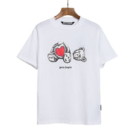 Palm Angel Red Love Broken Bear T Shirt