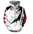 Naruto 3D rinted sweatshirt jacket hoodie