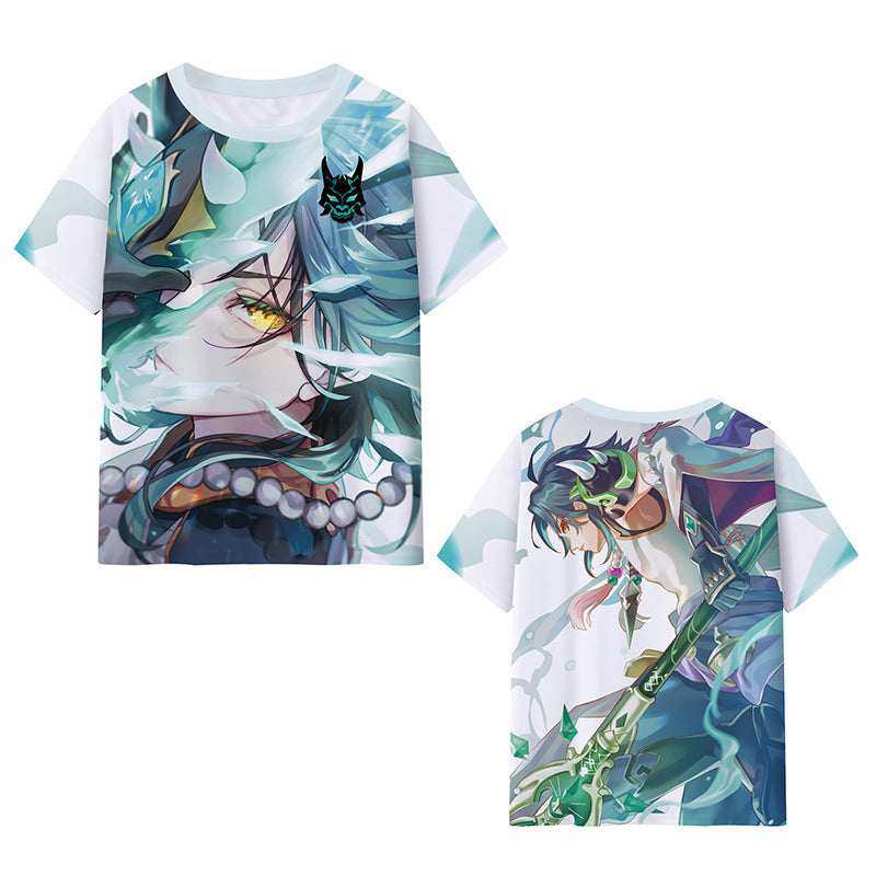 Genshin impact Unisex T Shirt 3d Printed T-shirt