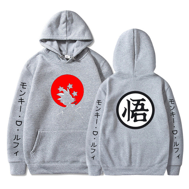Dragon Ball  Z Hoodie Printed Sweater Anime Sweatshirt Pullover