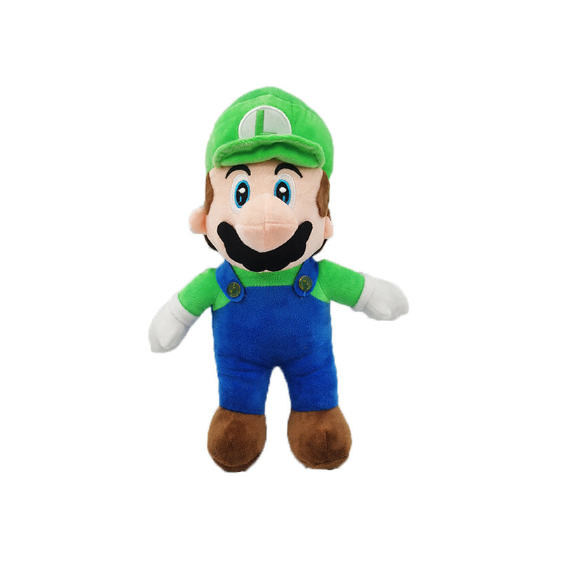 Super Mario Game Plush Toy Doll Luigi Mushroom Man Chivalbio Doll