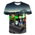 Minecraft 3d Printed Unisex T Shirt