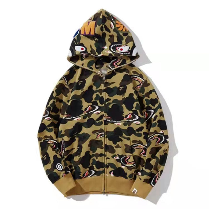 Bape Shark Ape 3d Printed Hoodie Sweatshirt Pullover