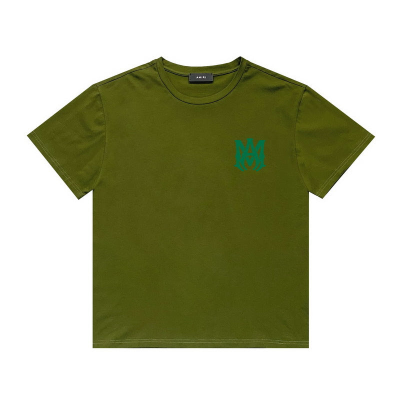 AMIRI letter print casual hip hop high street t shirt