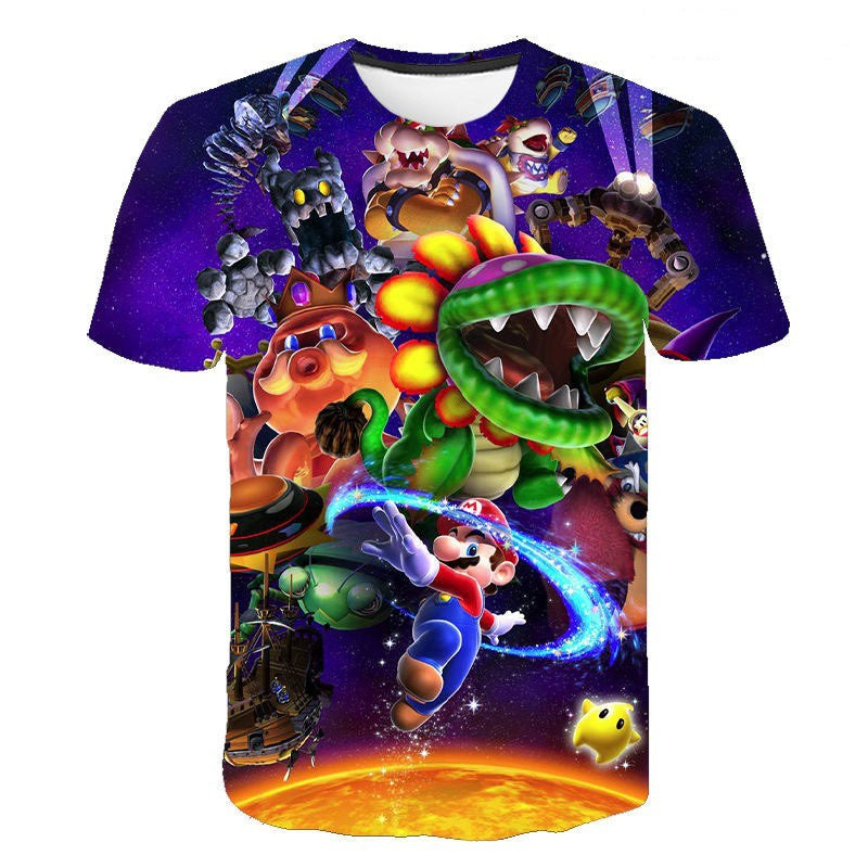 Super Mario T Shirt Unisex 3d Printed T-shirt
