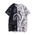 Bape Ape Shark Printed T Shirt