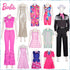 Movie Barbie Cosplay Clothing Barbie Same Style Popular Film Television Costume Full Suit