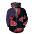 Naruto 3D Hoodie Sweatshirt Jacket Pullover