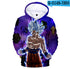 Dragon Ball Z Unisex Digital 3d Printed Hood Sweater