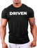 Deiven Fitness T-shirt Men's Cotton Letters Breathable Gym T Shirt