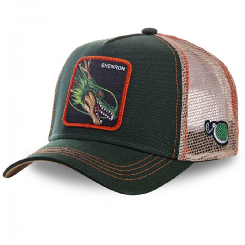 Dragon Ball Mesh cartoon baseball caps Trucker hat
