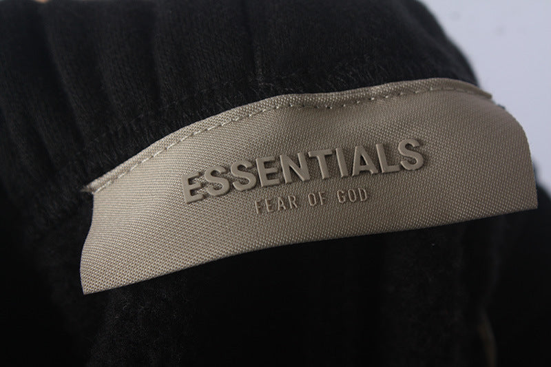 Essentials Shorts Thin Velvet Flock Logo 1977 Printed Short Pants - product image 4