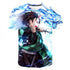 Kimetsu No Yaiba T-shirt Demon Slayer 3d Printed T Shirt