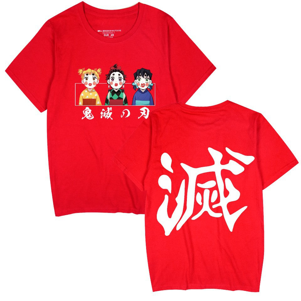 Kimetsu No Yaiba T-shirt Demon Slayer Unisex 3d T Shirt