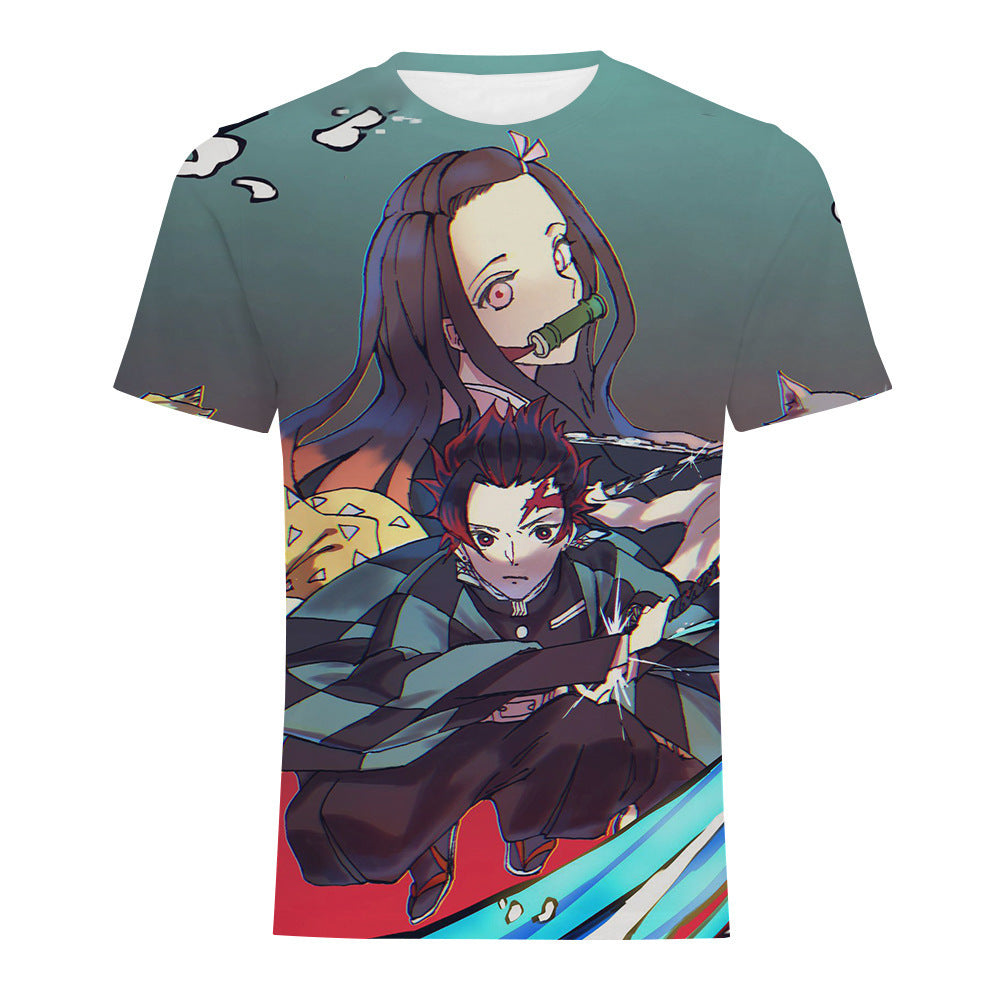 Kimetsu No Yaiba 3d T-shirt Unisex Demon Slayer T Shirt