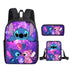 Stitch Schoolbag stitch cartoon backpack shoulder bag pencil case set