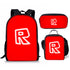 Roblox schoolbag lunch bag pencil case backpack set