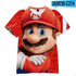 Super Mario Brothers 3d Printed T Shirt Unisex T-shirt