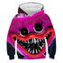 Poppy Playtime 3d Digital Printing Personal Leisure Children's Sweater Hoodie Pullover Sweatshirt