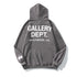 Gallery Dept Classic Letter Printed Hoodie  Cotton Pullover