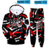 Poppy Playtime Bobbi's Game Time Hoodie Sweater Casual Jogger Pants Two-piece Set